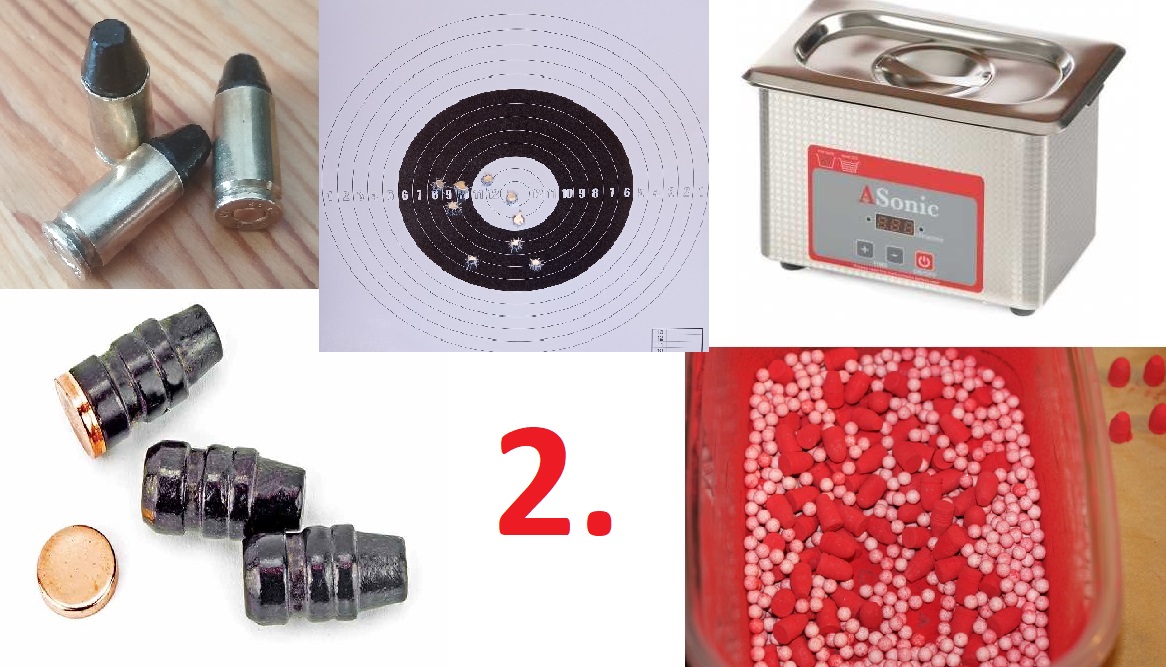 9x19 lőszer töltése öntött lövedékekkel - 2. rész