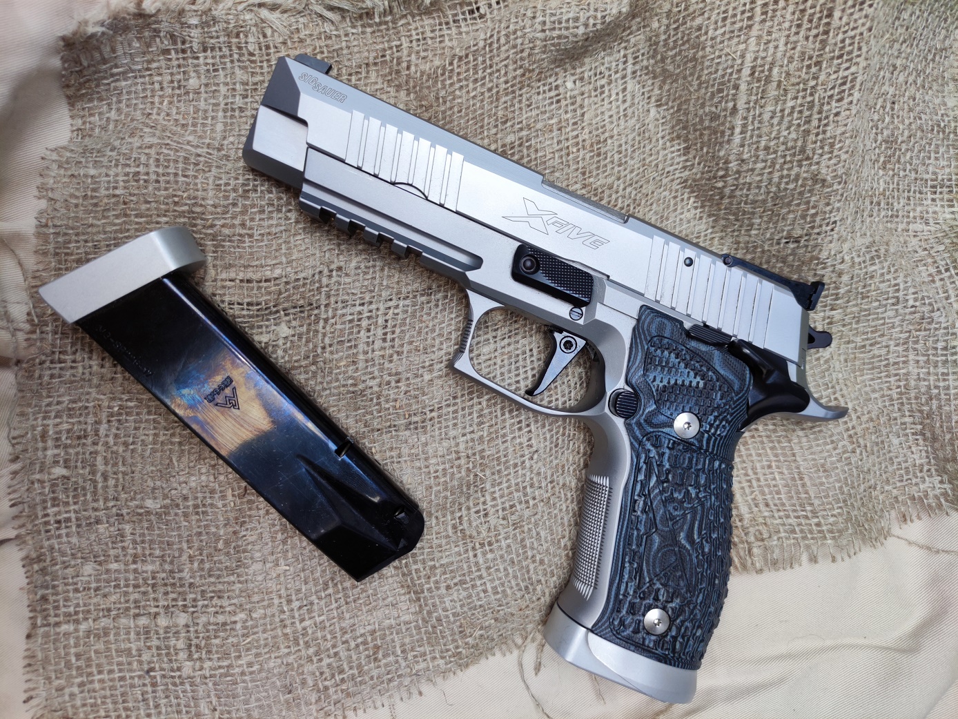 SIG Sauer X-Five Supermatch (9 mm Luger) - 1. rész