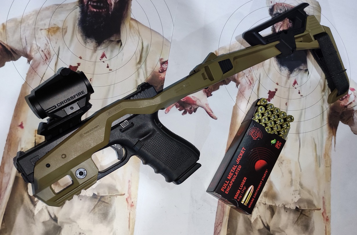 Recover Tactical Stabilizer: pisztolykaliberű karabély minimálbüdzséből