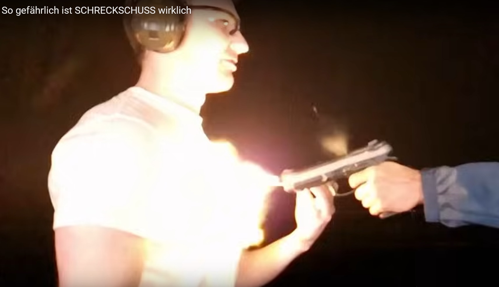 Videóajánló: közvetlen közelről gázpisztollyal - humán teszt