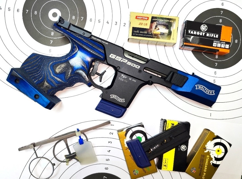 Walther Gsp500 .22 LR sportpisztoly