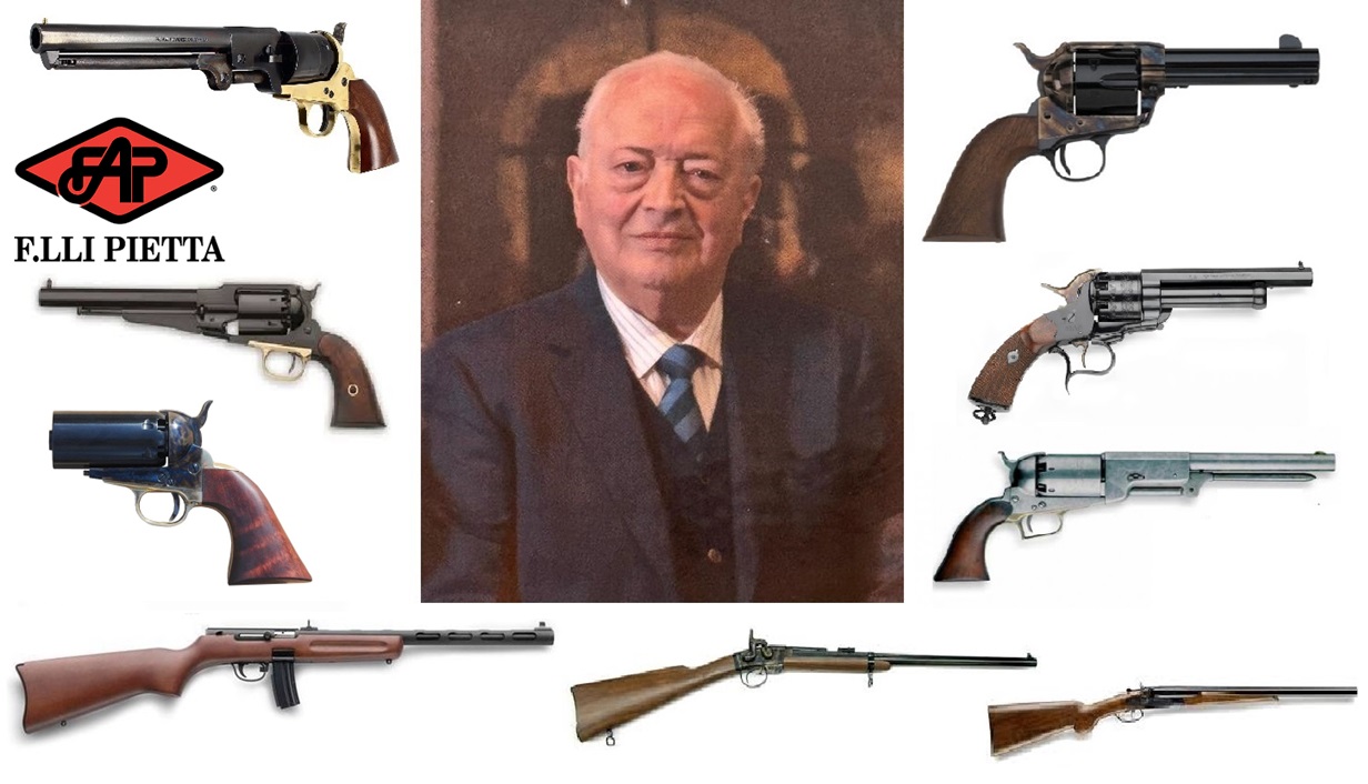 Elhunyt Giuseppe Pietta, a Pietta cég egyik alapítója