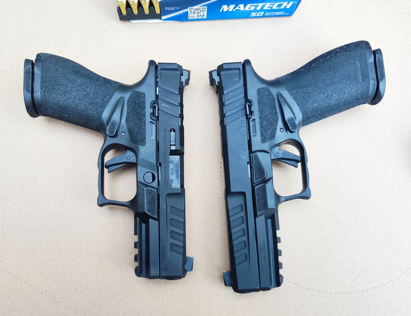 HS (Springfield Armory) Echelon Full Size és Compact pisztolyok