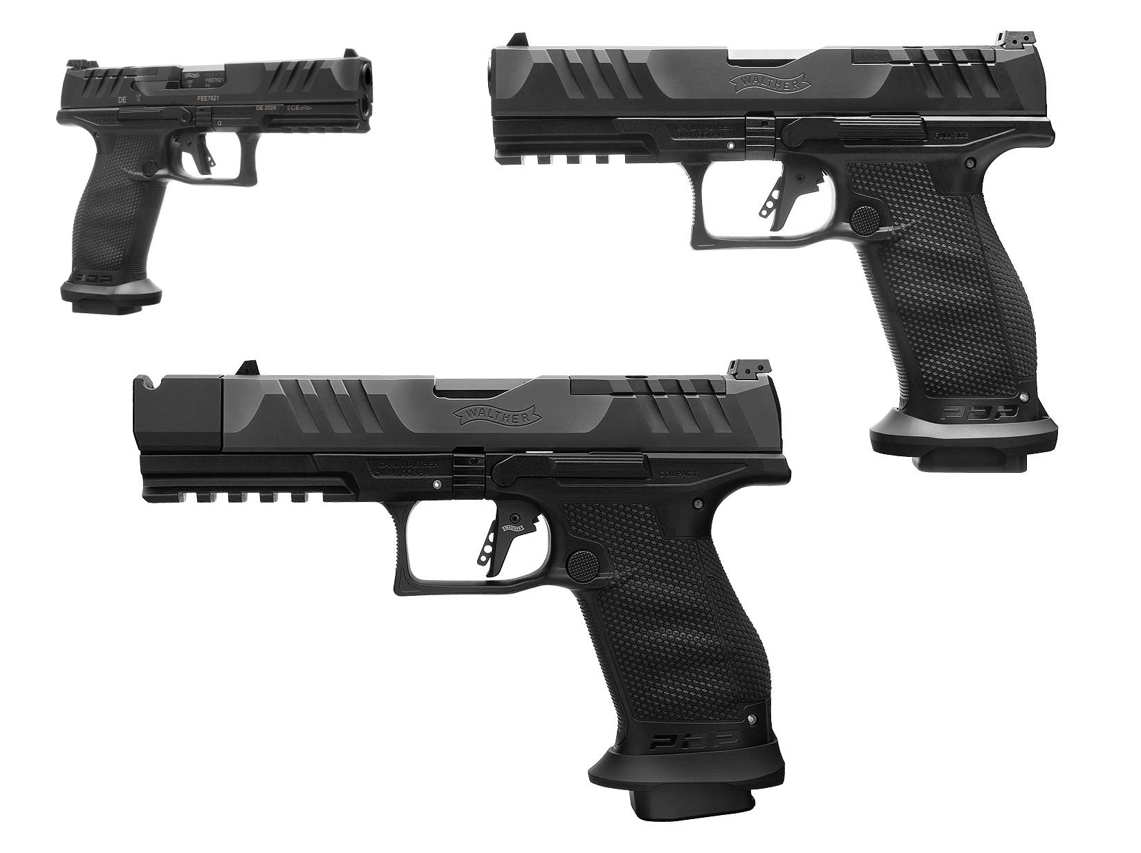 Walther Pdp Pro-E 4.5" és Walther Pdp Pro-X Pmm sportpisztolyok