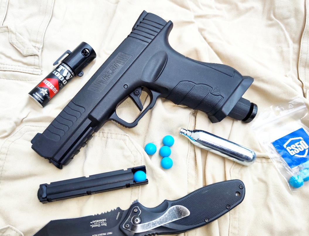 Gunsmith GS.50 paintball/pepperball marker (Apsram Ttp50/Htp50, 14 joule)
