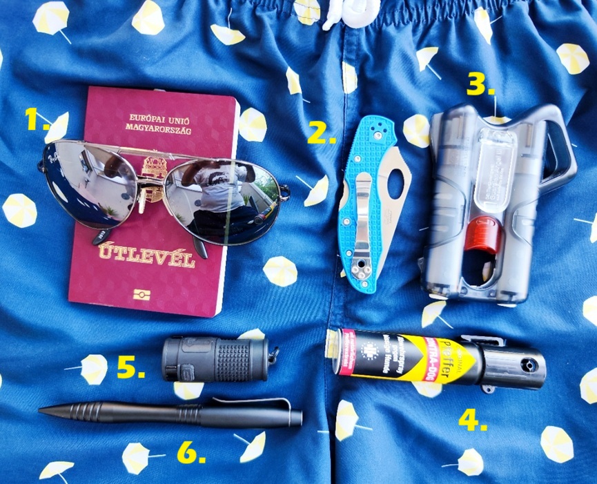 Travel Channel :-)) – önvédelmi szettecske repülős utazáshoz