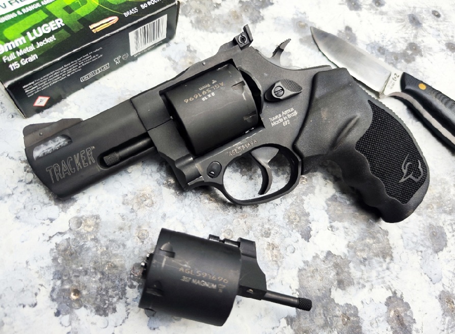 Taurus 692 Tracker multikaliberű revolver – .38 Spec./.357 Mag. és 9 mm Luger
