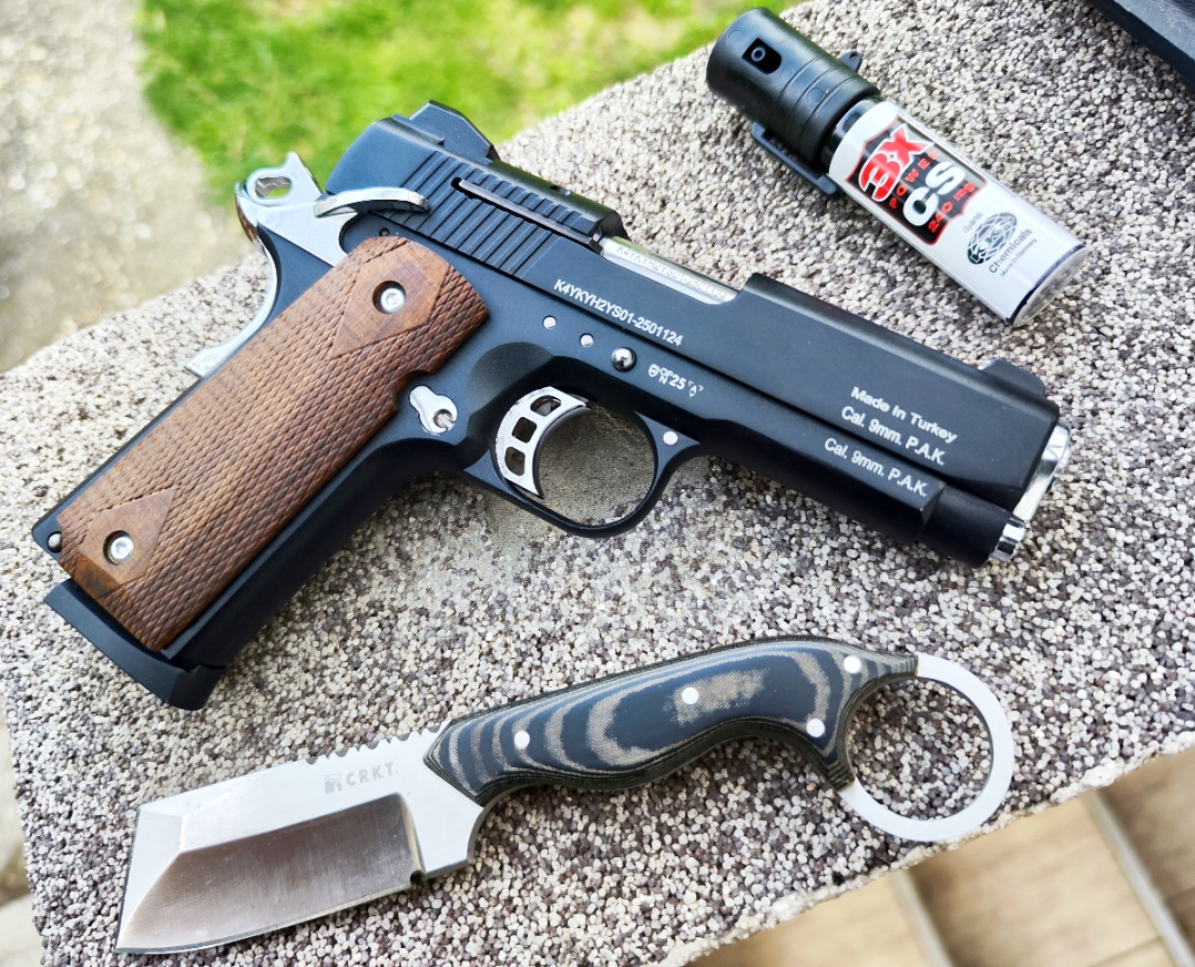 Kuzey 911SX gázpisztoly (9 mm Pak, 9+1)