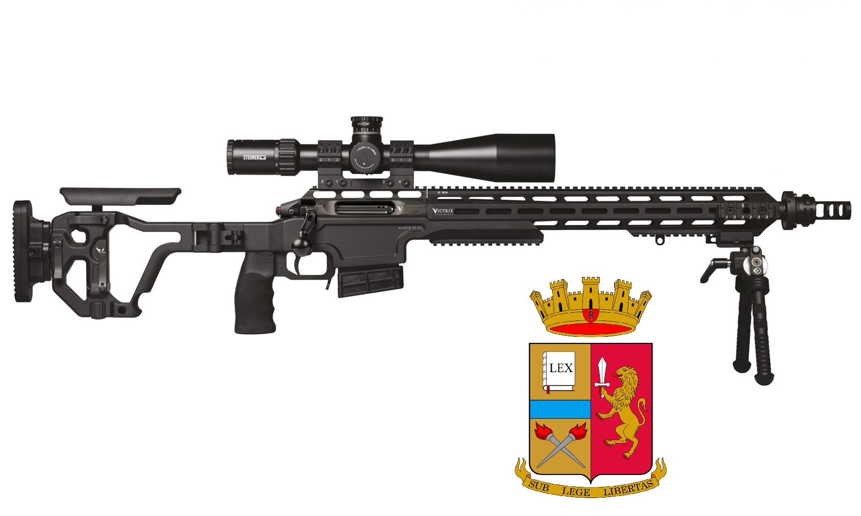 Victrix Gladio Ps A1 mesterlövészpuska az olasz Állami Rendőrségnek (+civileknek is!)