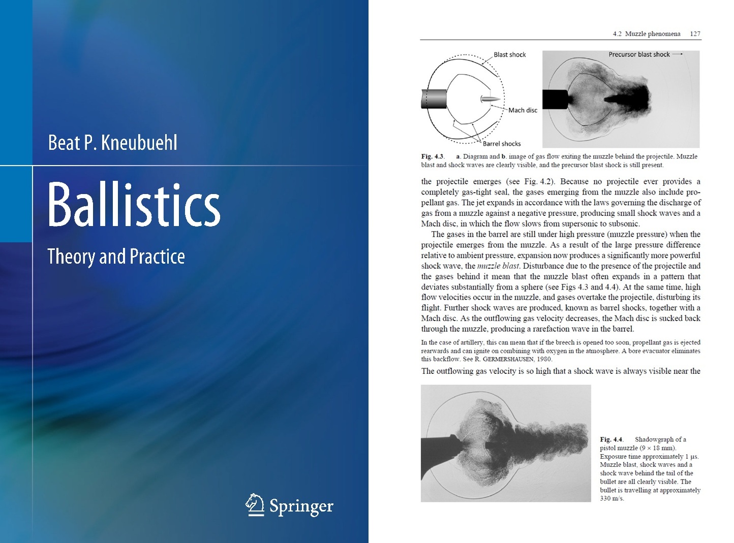 Angolul is elérhető ballisztikai szakkönyv: Ballistics: Theory and Practice - Dr. Beat Kneubuehl