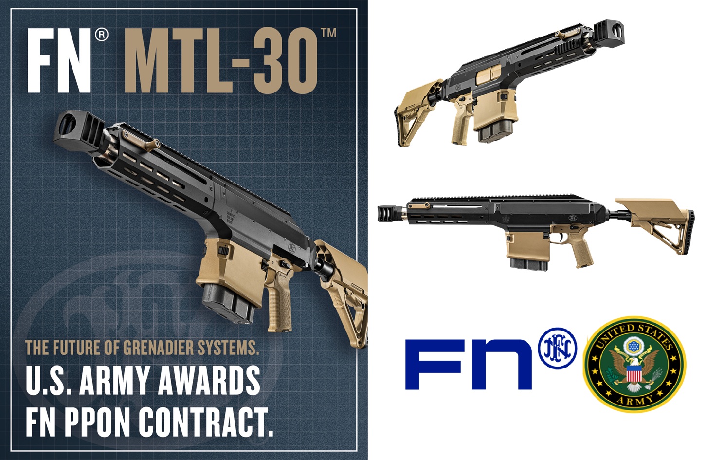 Az FN Mtl-30 öntöltő gránátvető nyerte a Pgs-program fejlesztési szerződését