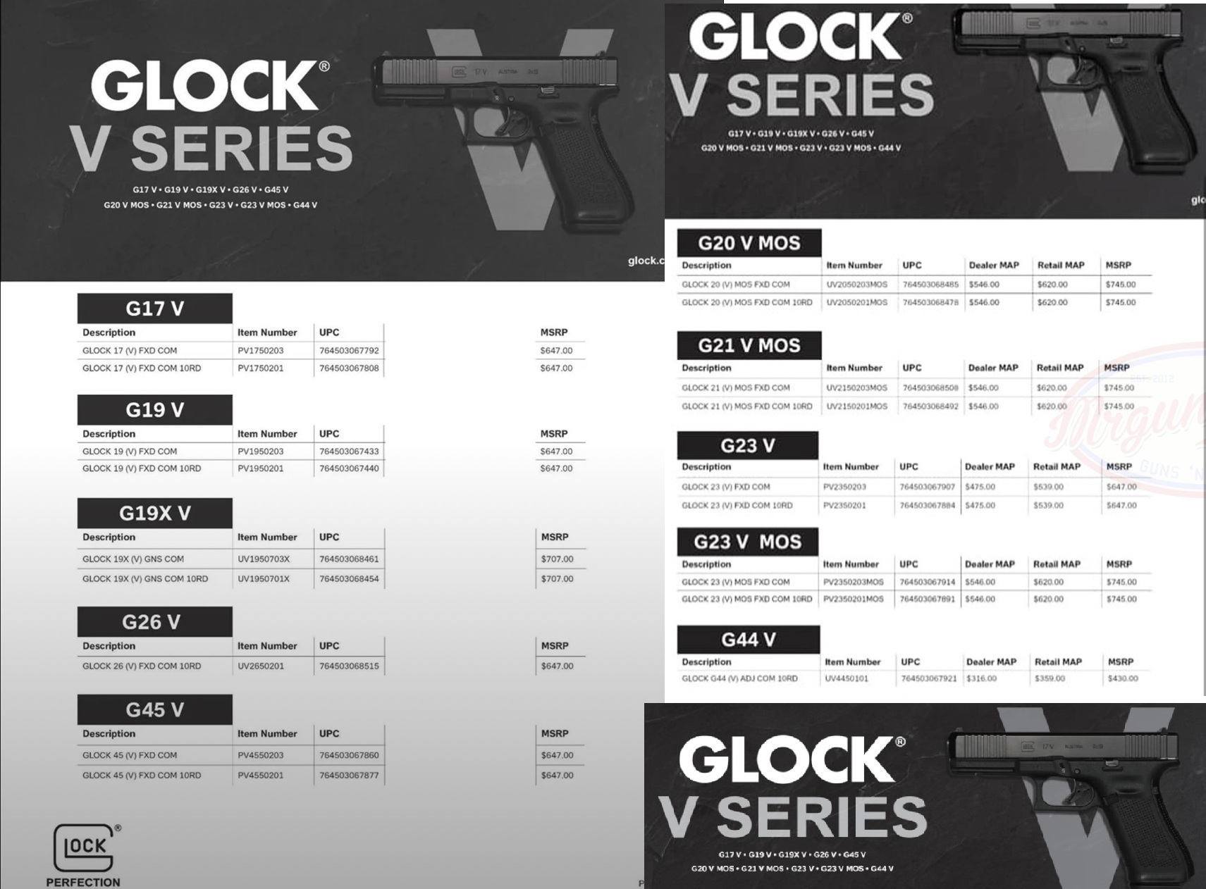 GLOCK-világfelfordulás: Hivatalosak az új V-modellek