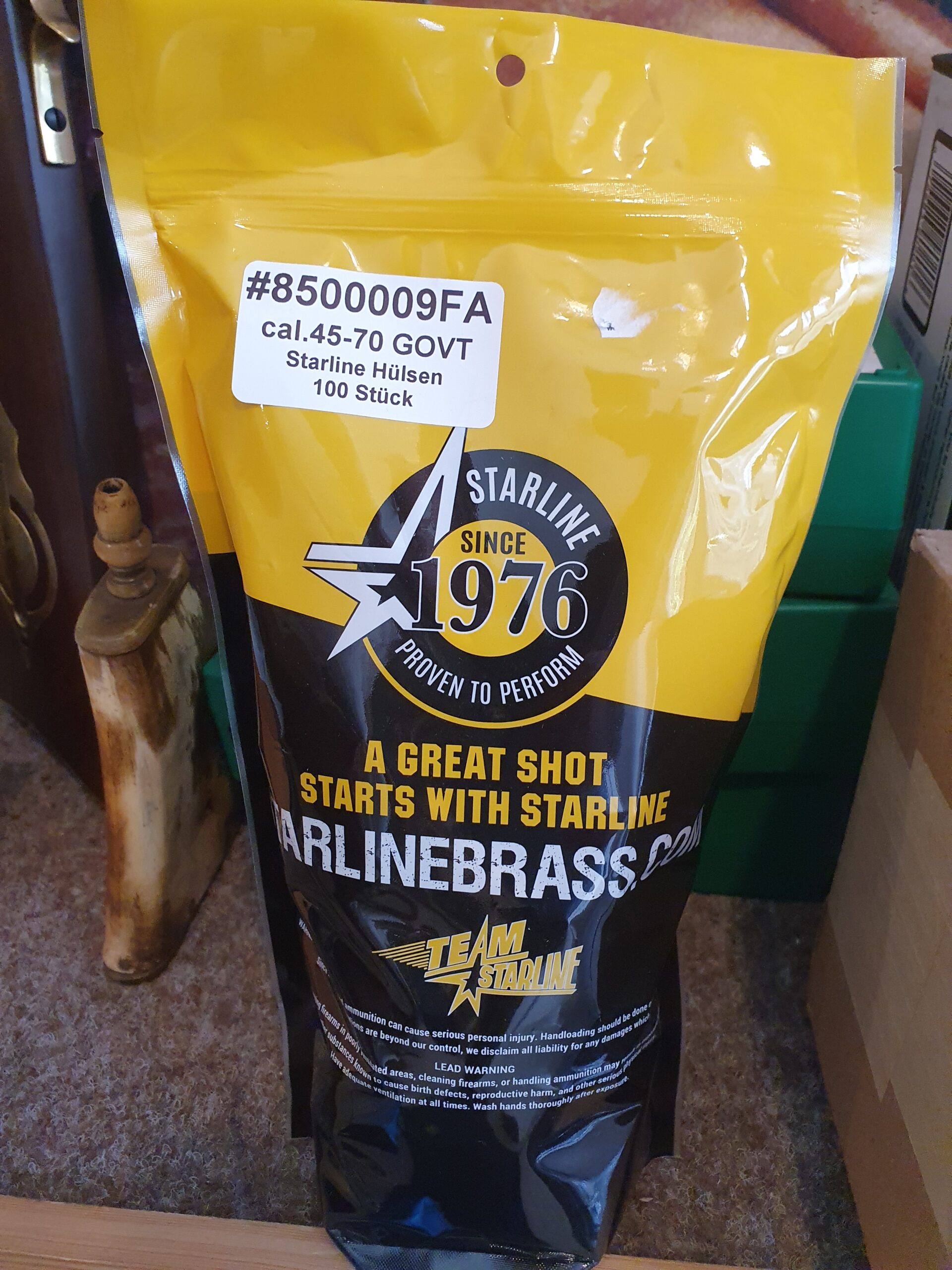 .44-40, .45-70 és .45-90 kaliberű Starline hüvelyek érkeztek