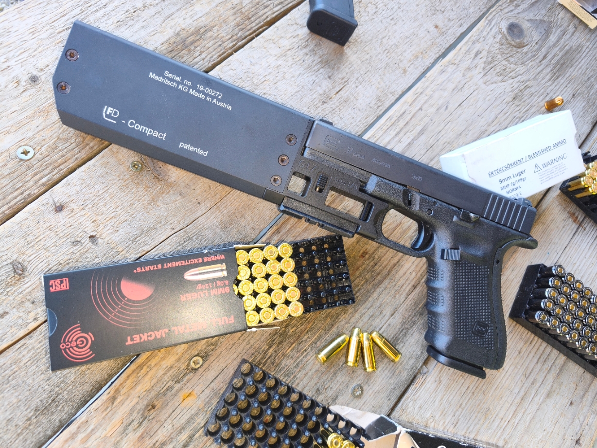 Madritsch Waffentechnik - Fischer hangtompító (GLOCK 17 Gen4)