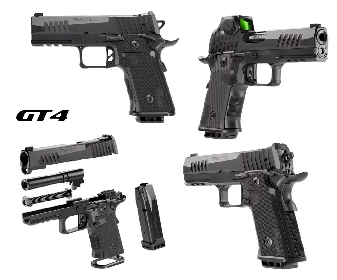 Rövidebb és kompenzátortalan: SIG P211 GT4