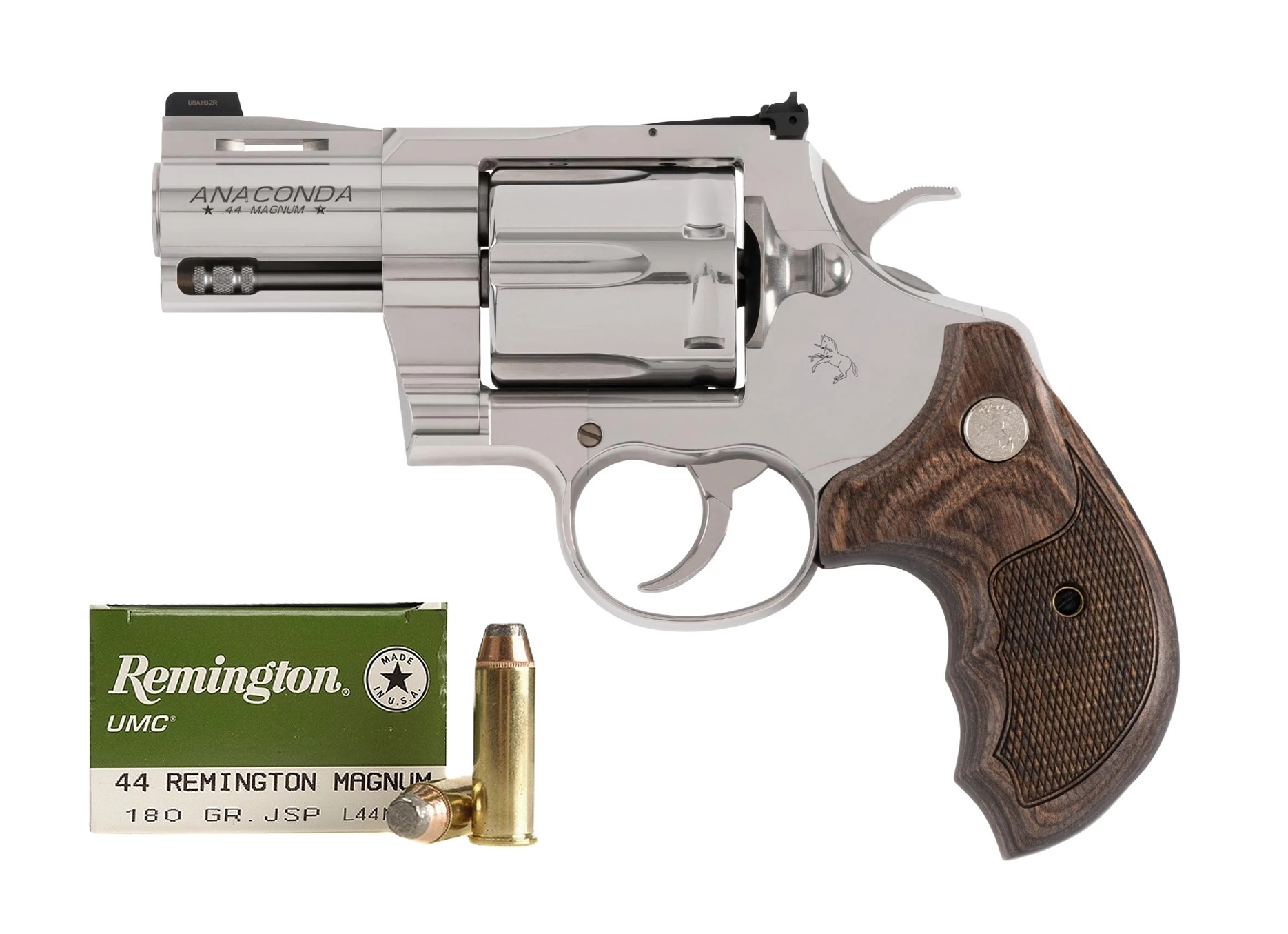 Kerekseggű turcsiorrú: Colt Roundbutt Anaconda .44 Magnum