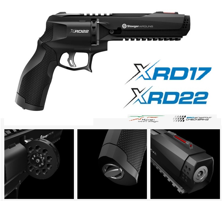 Stoeger Xrd17 és Xrd22 légpisztolyok