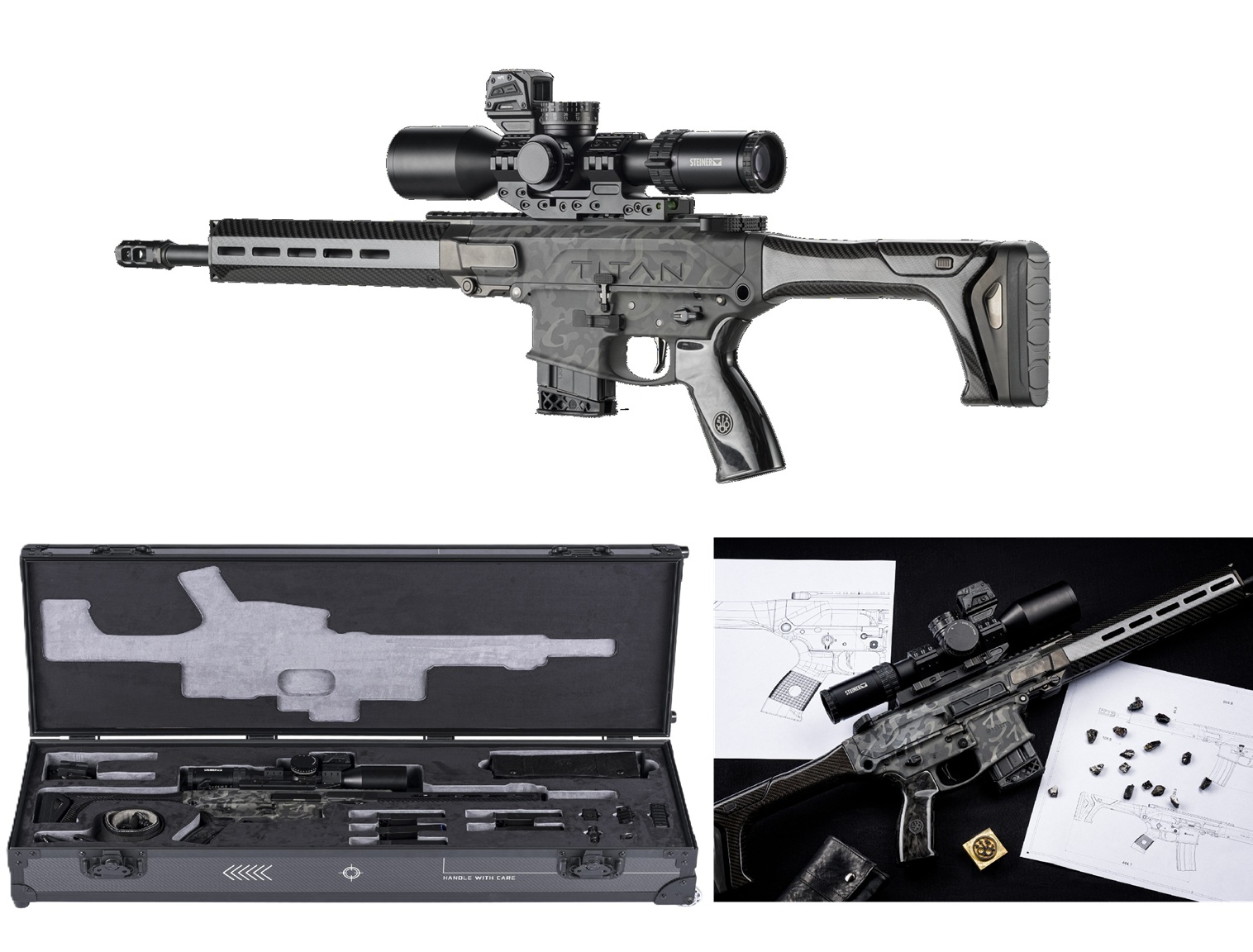500. évfordulós luxuspuska: Beretta Titan One-Off