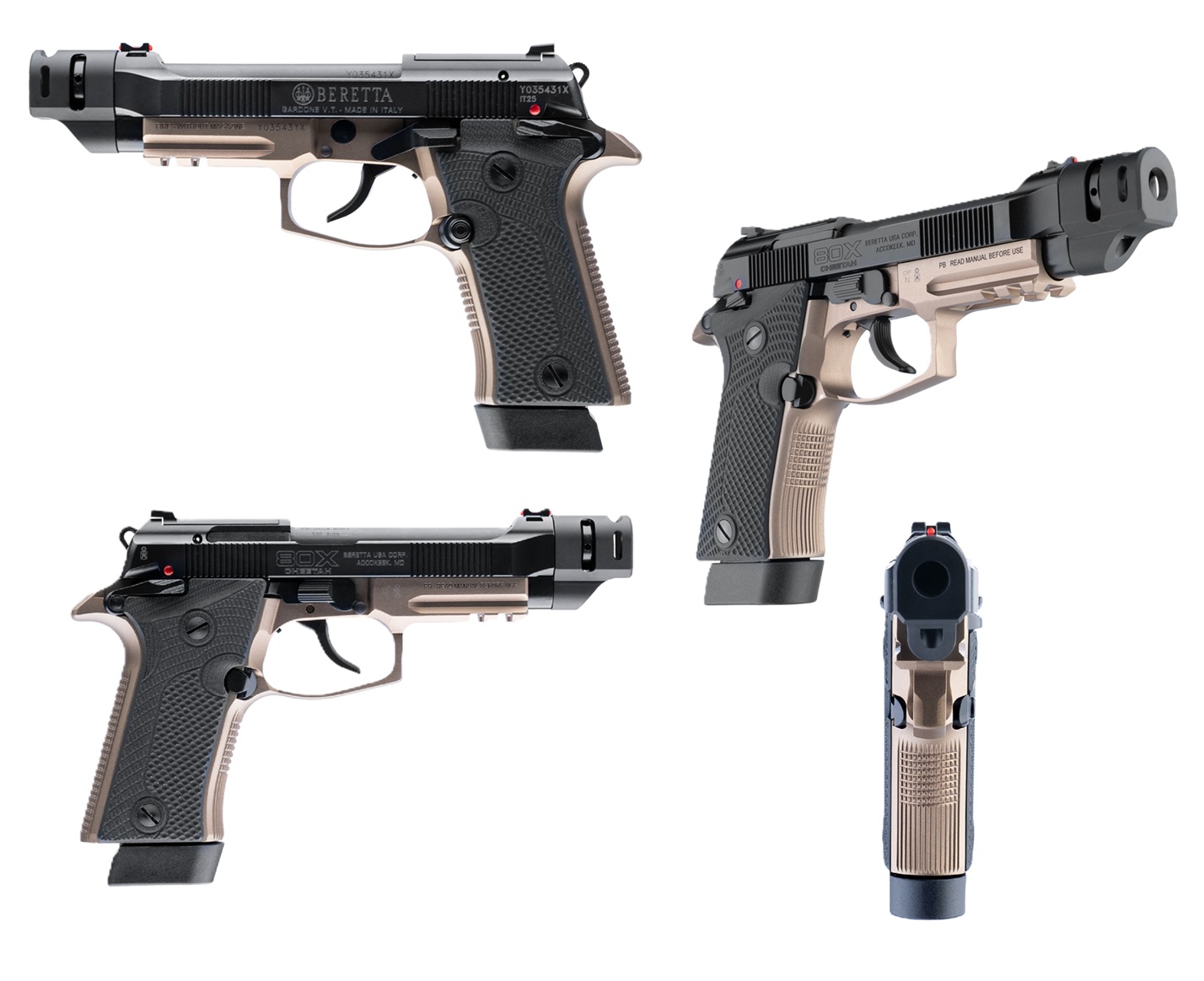 Eddigi "legtaktikaibb kis Beretta": Beretta 80X Cheetah Tactical Special Edition