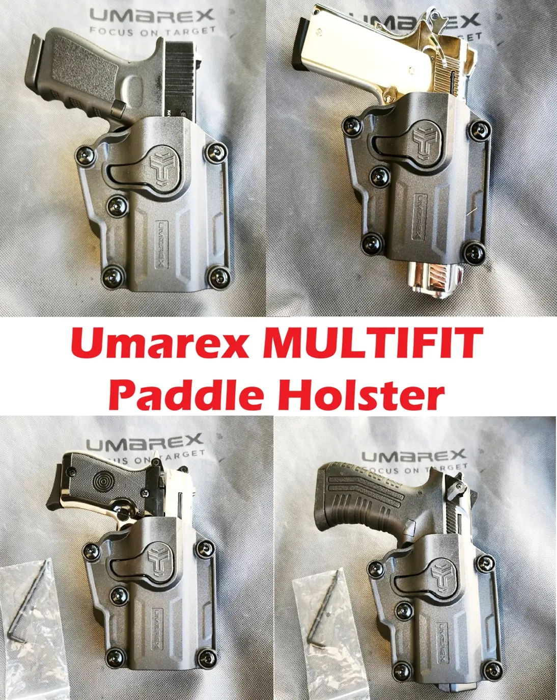 Umarex Multifit Paddle Holster - mindenhez is jó fegyvertok Gyakorlati Teszt
