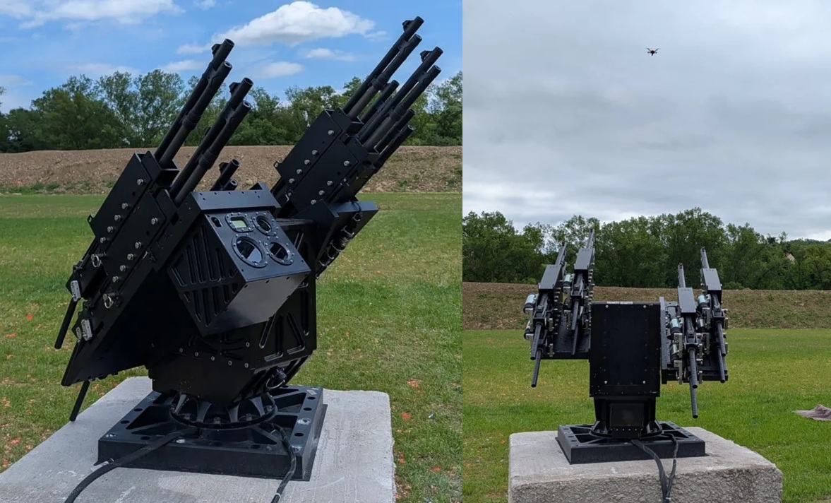 Beretta: Bdt Benelli Drone Guardian Livet 8x sörétes drónvédelmi fegyvertorony
