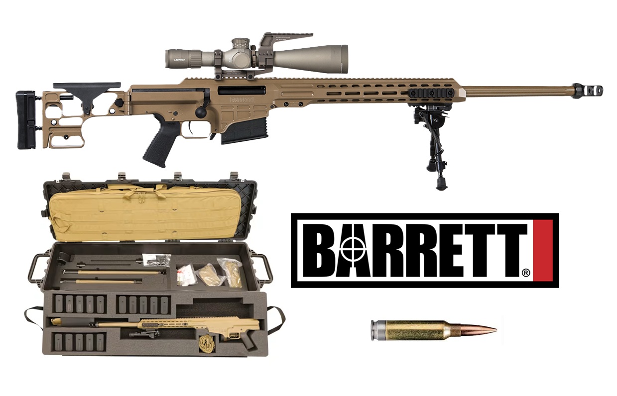 Barrett Mrad mesterlövészpuska MK22 6,8x51/.277 Fury kaliberben is