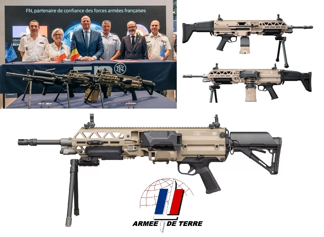 FN Evolys golyószórók és géppuskák a francia fegyveres erőknek