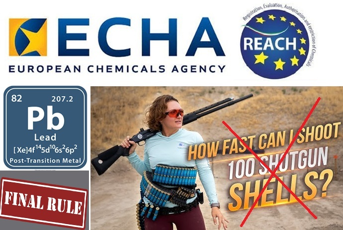 Reach: kész az ólomlövedék-betiltás végleges változata, jobb, mint vártuk