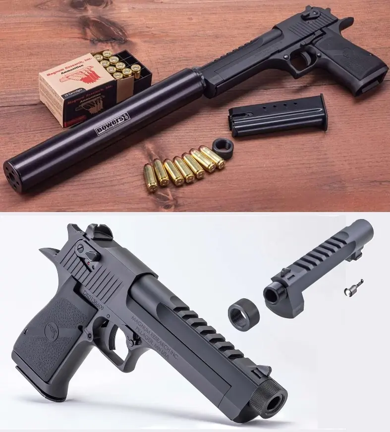 Tömegigény elégült ki végre: Hangtompítható Desert Eagle!